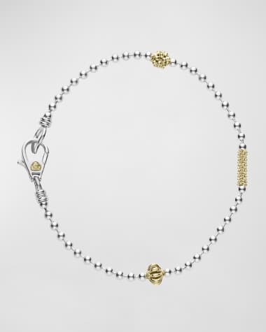LAGOS Caviar Icon 1-Row Ball-Chain Bracelet