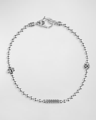 LAGOS 2.5mm Icon Sterling Silver Ball Chain Bracelet