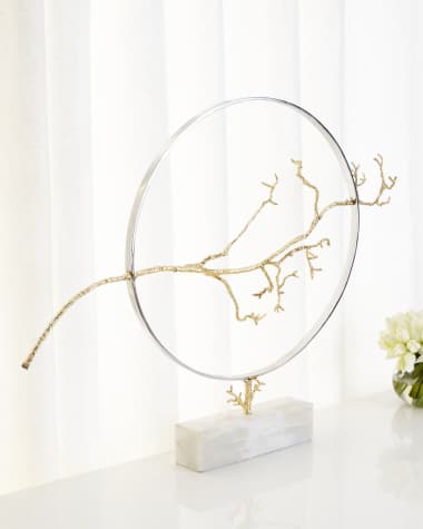 John-Richard Collection Hoop & Branch Sculpture
