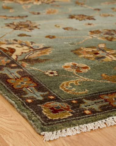 Haven & Loom Atlantic Hand Knotted Rug, 10' x 14'