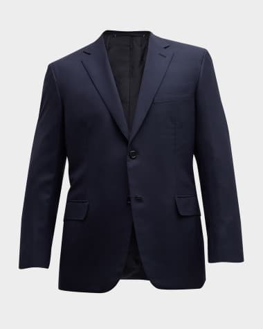 Brioni Men's Ravello Wool Two-Button Sport Coat