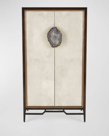 John-Richard Collection Tiza Large Agate Cabinet