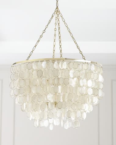 Neiman Marcus Large Aurora 6-Light Chandelier