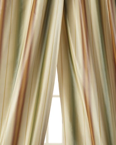 Home Silks Each 52"W x 96"L Carleton Curtain