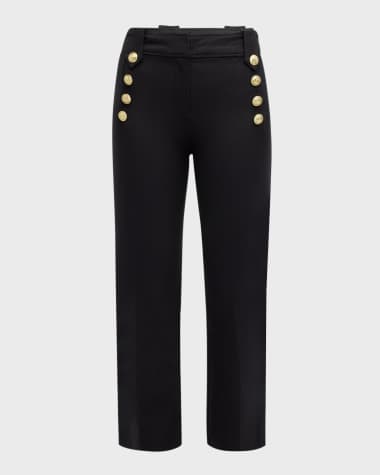 Derek Lam 10 Crosby Robertson Cropped Flare
