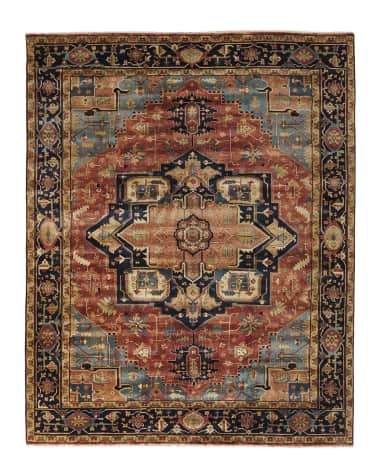 Exquisite Rugs Rosso Fine Serapi Rug, 6' x 9'