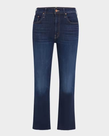 MOTHER The Insider Crop Step Fray Jeans