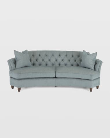 Ambella Zadie Tufted Sofa, 91"
