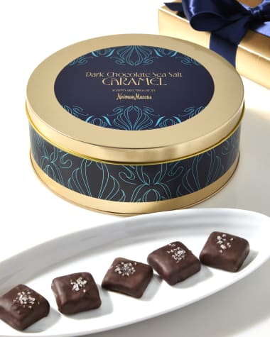 Neiman Marcus Dark Chocolate Sea Salt Caramels