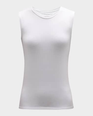 Majestic Filatures Soft Touch Sleeveless Crew