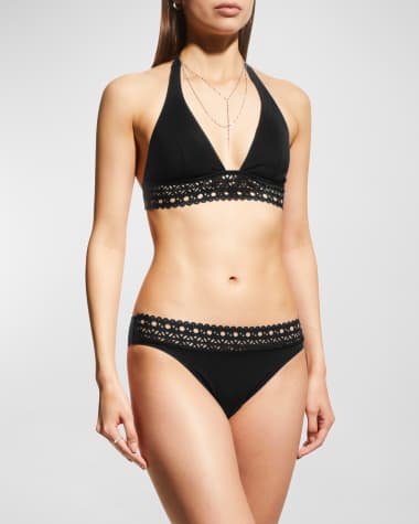 Cross Front Moulded Cup Underwire Bikini Top – Xandra Swimwear