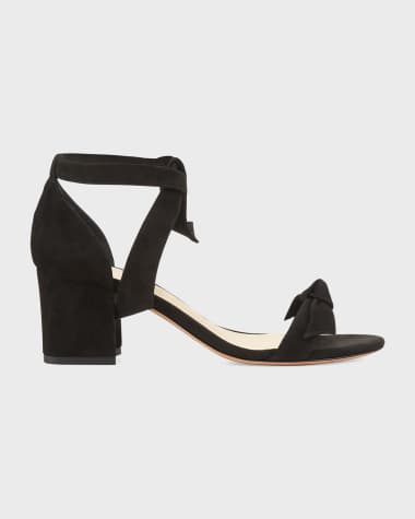 Alexandre Birman Clarita Suede 60mm City Sandals