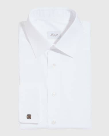 Brioni Wardrobe Essential French-Cuff Dress Shirt