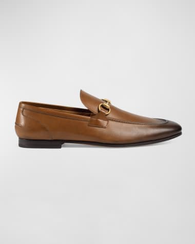 Gucci Men's Jordaan Leather Loafers