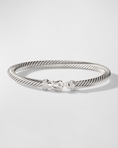 David Yurman Cable Buckle Bracelet with Diamonds