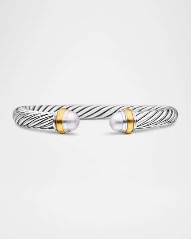 David Yurman 7mm Cable Bracelet in Silver