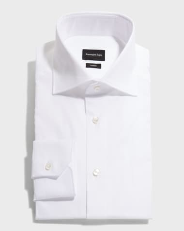 ZEGNA Men's Trofeo™ Cotton Dress Shirt