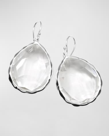 Ippolita Large Teardrop Earrings in Sterling Silver