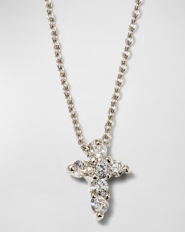 Roberto Coin Baby Cross Necklace