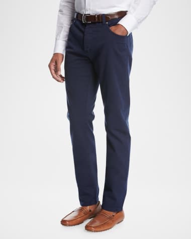 Isaia Regular Fit Denim Jeans