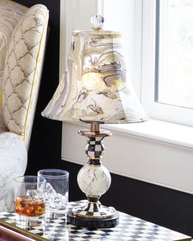 MacKenzie-Childs Courtly Palazzo Candlestick Lamp