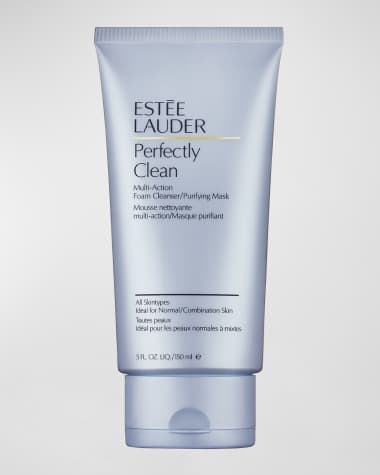 Estee Lauder Perfectly Clean Foam Cleanser/Purifying Mask, 5.0 oz.