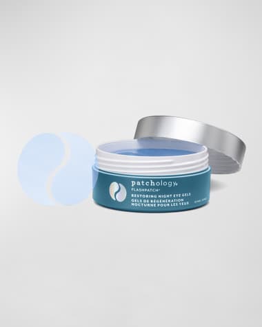 Patchology FlashPatch® Restoring Night Eye Gels, 30 Pairs