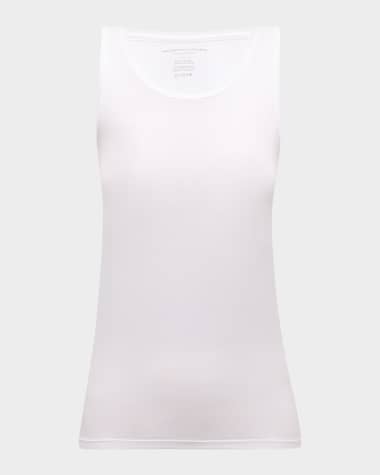 Valentino Garavani Sheer Chiffon Tank Top