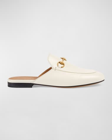 Gucci Princetown Leather Mules