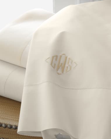 Matouk Positano Hemstitch Pillowcases, KING CASE