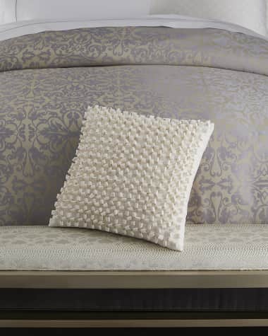 Lili Alessandra Ribbon Square Pillow