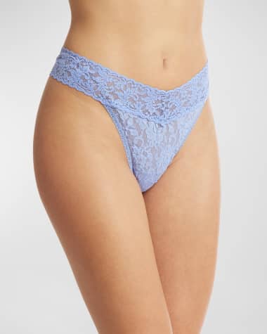 Hanky Panky Stretch Lace Traditional-Rise Thong