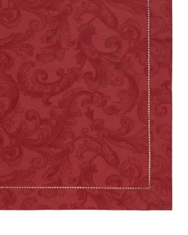 Sferra Acanthus Jacquard Tablecloth 70" X 90"