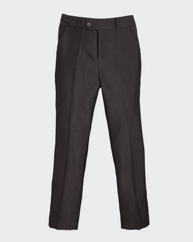 Appaman Slim Suit Pants, Charcoal, Size 4-14