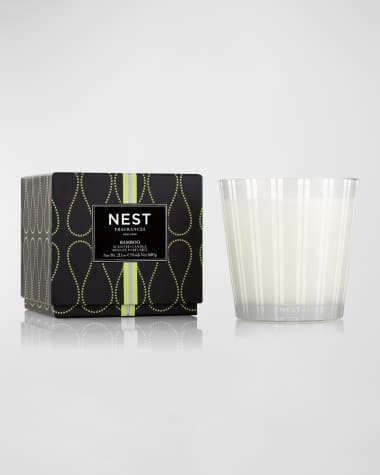 NEST New York Bamboo 3-Wick Candle, 21.2 oz.