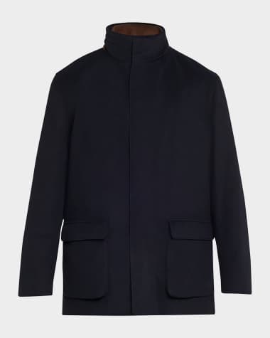 Loro Piana Winter Voyager Cashmere Storm System Coat