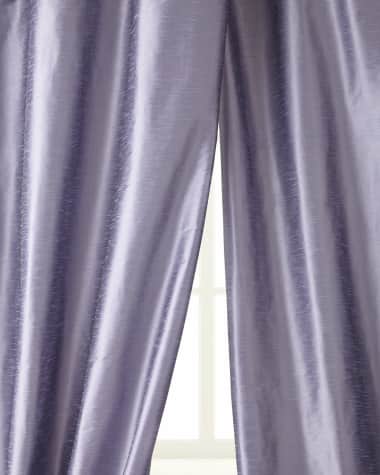 Home Silks 108"L Manhattan Curtain