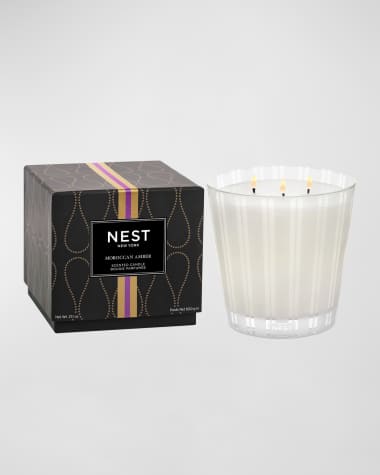 NEST New York Moroccan Amber 3-Wick Candle, 21.1 oz.