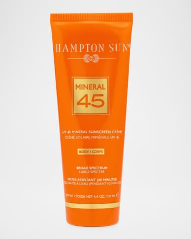 Hampton Sun Mineral Crème Sunscreen for BODY SPF 45