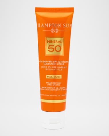 Hampton Sun Age-Defying Mineral Crème Sunscreen for FACE SPF 50