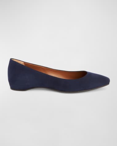 Aquatalia suede flats discount