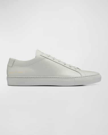 Common Projects Men's Achilles Leather Low-Top Sneakers