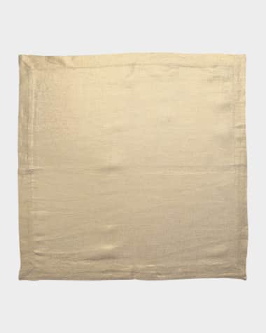 Kim Seybert Metallic Linen Napkin