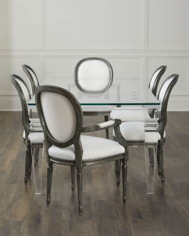 Interlude Home Christelle Acrylic Dining Table