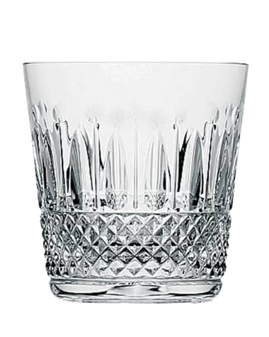 Saint Louis Crystal Manhattan Double Rock Glass Clear