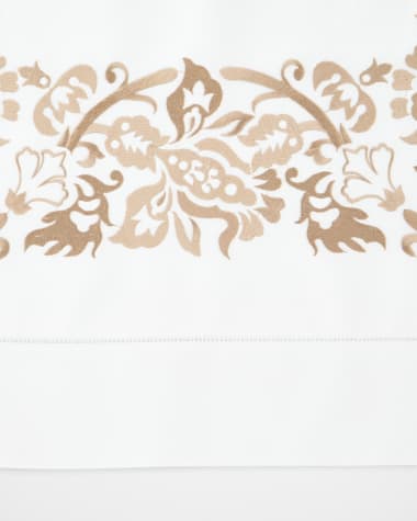 Sferra Saxon King Embroidered Sham
