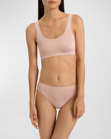 V-Neck Hardware One-Piece Swimsuit