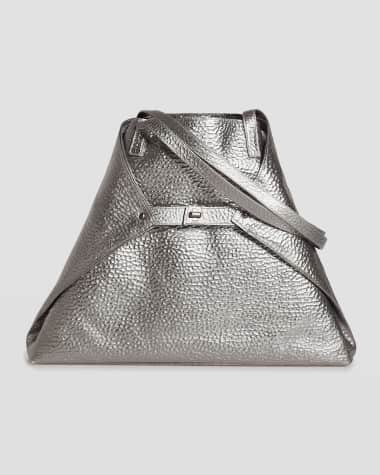 Akris Ai Medium Hammered Shoulder Bag