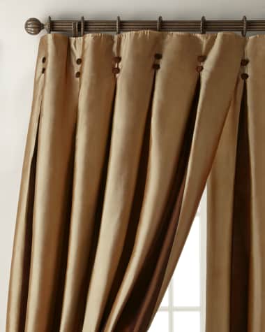 Amity Home Each 96"L Inverted Pleat Curtain