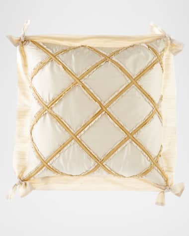 Austin Horn Collection Ruffled Diamond European Sham